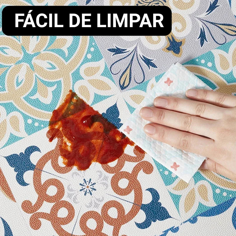 Tapete Absorvente Antiderrapante para Cozinha e Banheiro Laresia