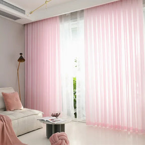 Cortina de Tule Branco Chiffon Super Leve para Sala e Quarto Laresia