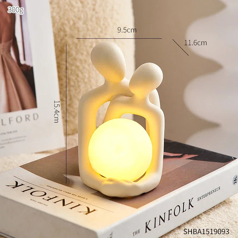 Luminária de Casal Estilo Nórdico para Quarto e Decoração Laresia