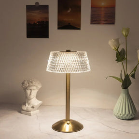 Luminária Led Europeia com Dimer Usb para Quarto e Bar Laresia