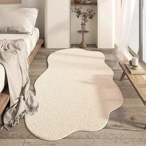 Tapete Irregular Plush para Sala e Quarto Laresia