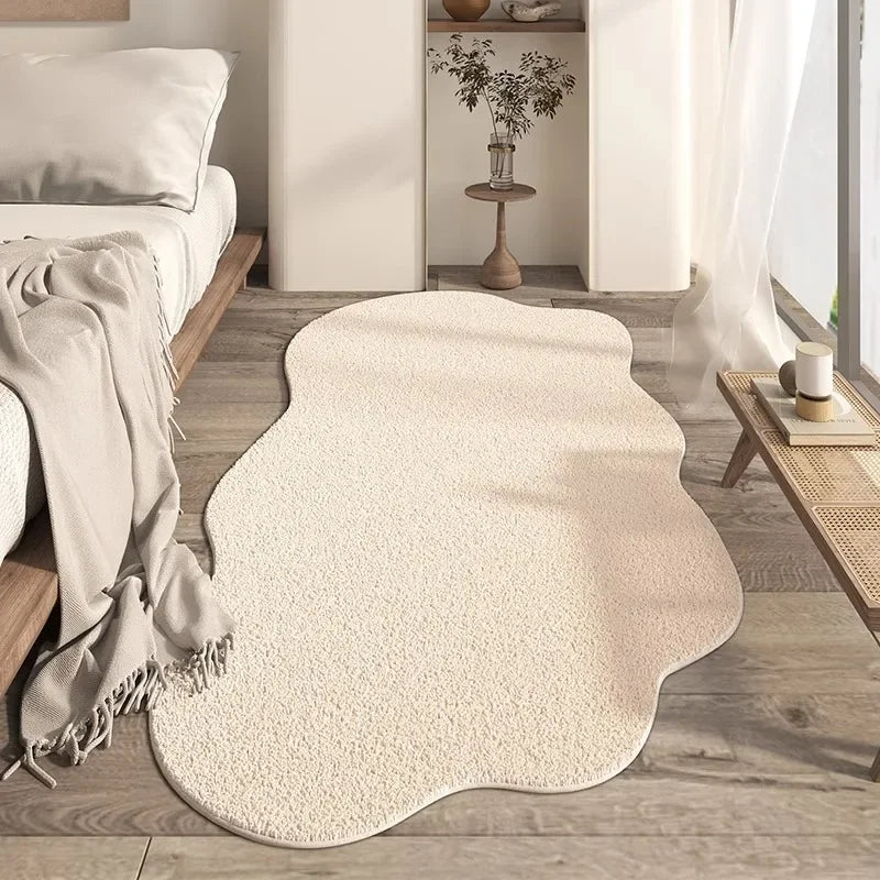 Tapete Irregular Plush para Sala e Quarto Laresia